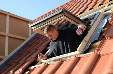 Pose de fenêtres de toit Velux à Bosquel